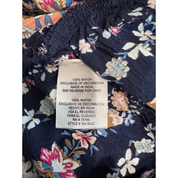 Patrons of Peace Women's Pattern Paisley Tank Top Size Small - Picture 4 of 7